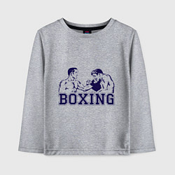 Детский лонгслив Бокс Boxing is cool