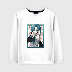 Лонгслив хлопковый детский Hatsune Miku Drain, цвет: белый