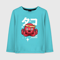 Детский лонгслив Japanese octopus