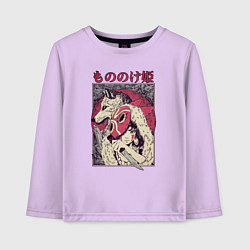 Детский лонгслив ПРИНЦЕССА МОНОНОКЕPRINCESS MONONOKE
