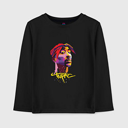 Детский лонгслив Tupac Color