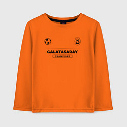Детский лонгслив Galatasaray Униформа Чемпионов