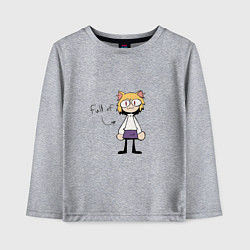 Детский лонгслив Full of neco arc