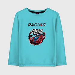 Детский лонгслив Racing car