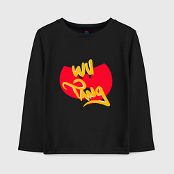 Детский лонгслив Wu-Tang Red