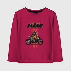 Детский лонгслив KTM Moto theme