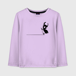 Детский лонгслив Hollow Knight на краю