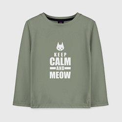 Детский лонгслив Stray - Keep Calm