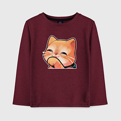 Детский лонгслив Милашка бродяга