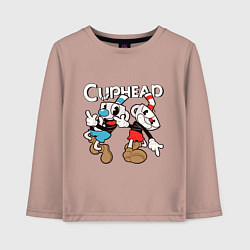 Детский лонгслив Cuphead - Mugman