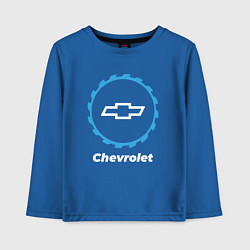 Лонгслив хлопковый детский Chevrolet в стиле Top Gear, цвет: синий