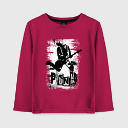 Детский лонгслив Punk jump