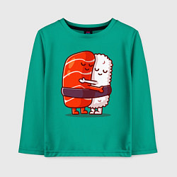 Детский лонгслив Суши Любимые Обнимашки