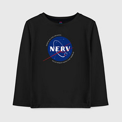 Детский лонгслив NASA NERV