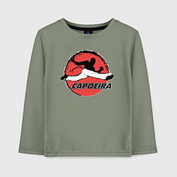 Детский лонгслив Capoeira - fighter jump