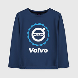 Лонгслив хлопковый детский Volvo в стиле Top Gear, цвет: тёмно-синий