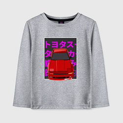 Детский лонгслив Supra A70 MK3 JDM