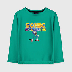 Детский лонгслив Sonic colors - Hedgehog