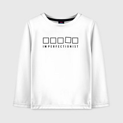 Детский лонгслив Imperfectionist - Ад перфекциониста