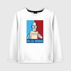 Детский лонгслив Bender Futurama