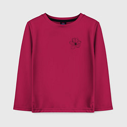 Детский лонгслив Hibiscus