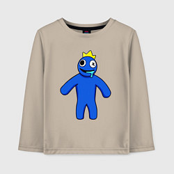 Детский лонгслив Синий из Роблокс