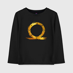 Детский лонгслив Golden logo GoW Ragnarok