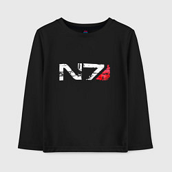 Детский лонгслив Mass Effect N7 - Logotype