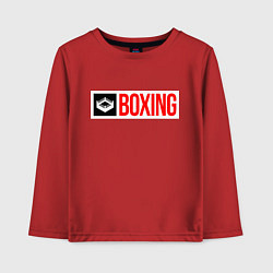 Детский лонгслив Ring of boxing