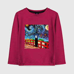 Детский лонгслив Безликий Гог