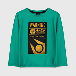 Детский лонгслив Контроль заражения