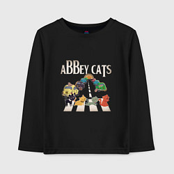 Детский лонгслив Abbey cats