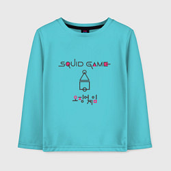 Детский лонгслив Squid game style