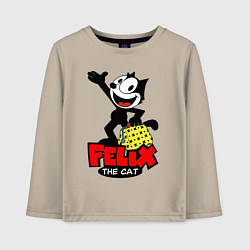 Детский лонгслив Cat Felix magic bag