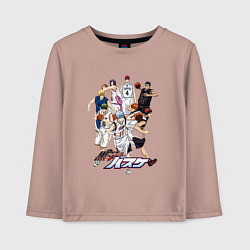 Детский лонгслив Персонажи баскетбол Куроко