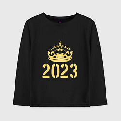 Детский лонгслив Корона 2023