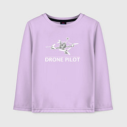 Детский лонгслив Drones pilot