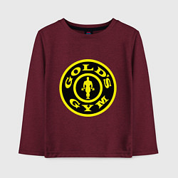 Детский лонгслив Golds GYM