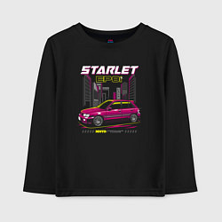 Детский лонгслив Toyota Starlet ep81
