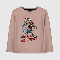 Детский лонгслив La resistance