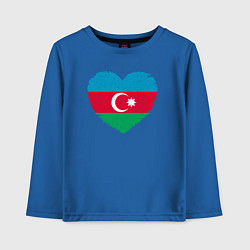 Детский лонгслив Сердце Азербайджана