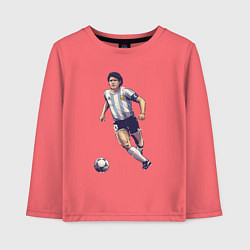 Детский лонгслив Maradona football