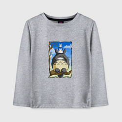 Детский лонгслив Тоторо на дереве