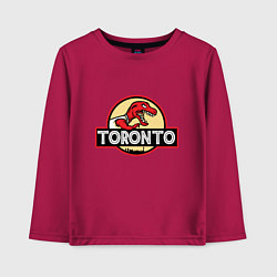 Детский лонгслив Toronto dinosaur