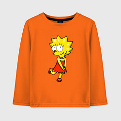 Детский лонгслив Красивая Лиза