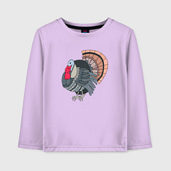 Детский лонгслив Индюк