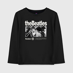 Детский лонгслив The Beatles rock