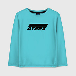 Детский лонгслив Ateez big logo