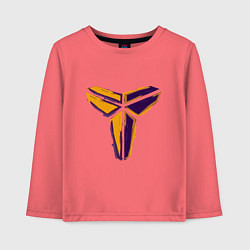 Детский лонгслив Kobe logo