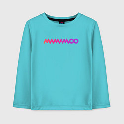 Детский лонгслив Mamamoo gradient logo